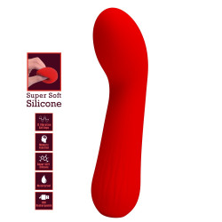 Pretty Love Stimulateur Prostatique Vibrant Faun 14 x 3.4cm Rouge